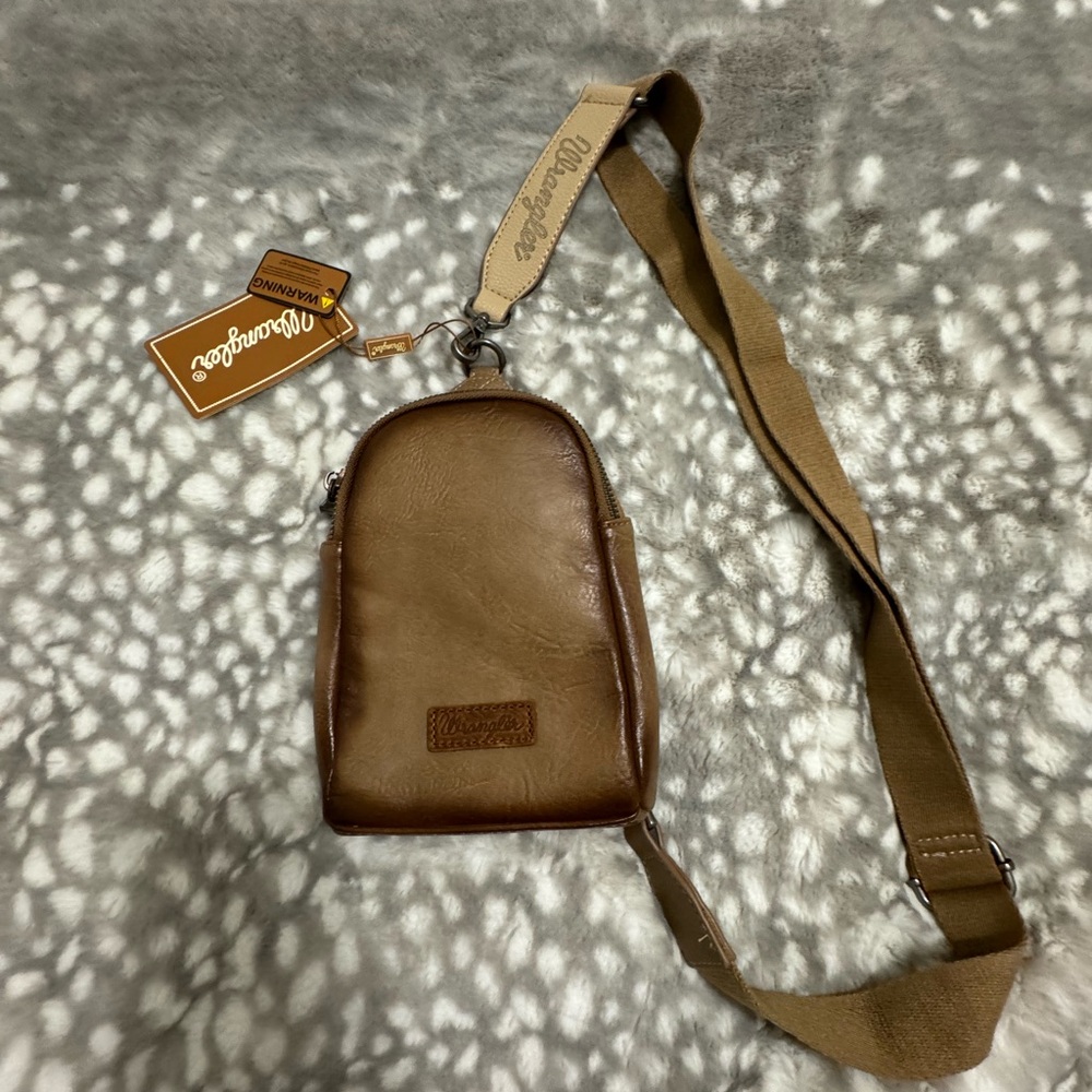 Wrangler sling purse